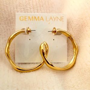 Gold Hoop Earrings